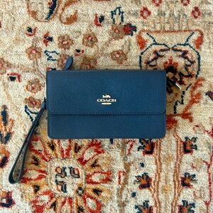Coach Foldover Wristlet